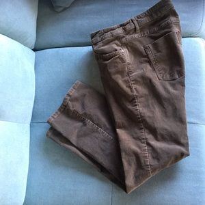 Prana corduroys Women’s Sz 8